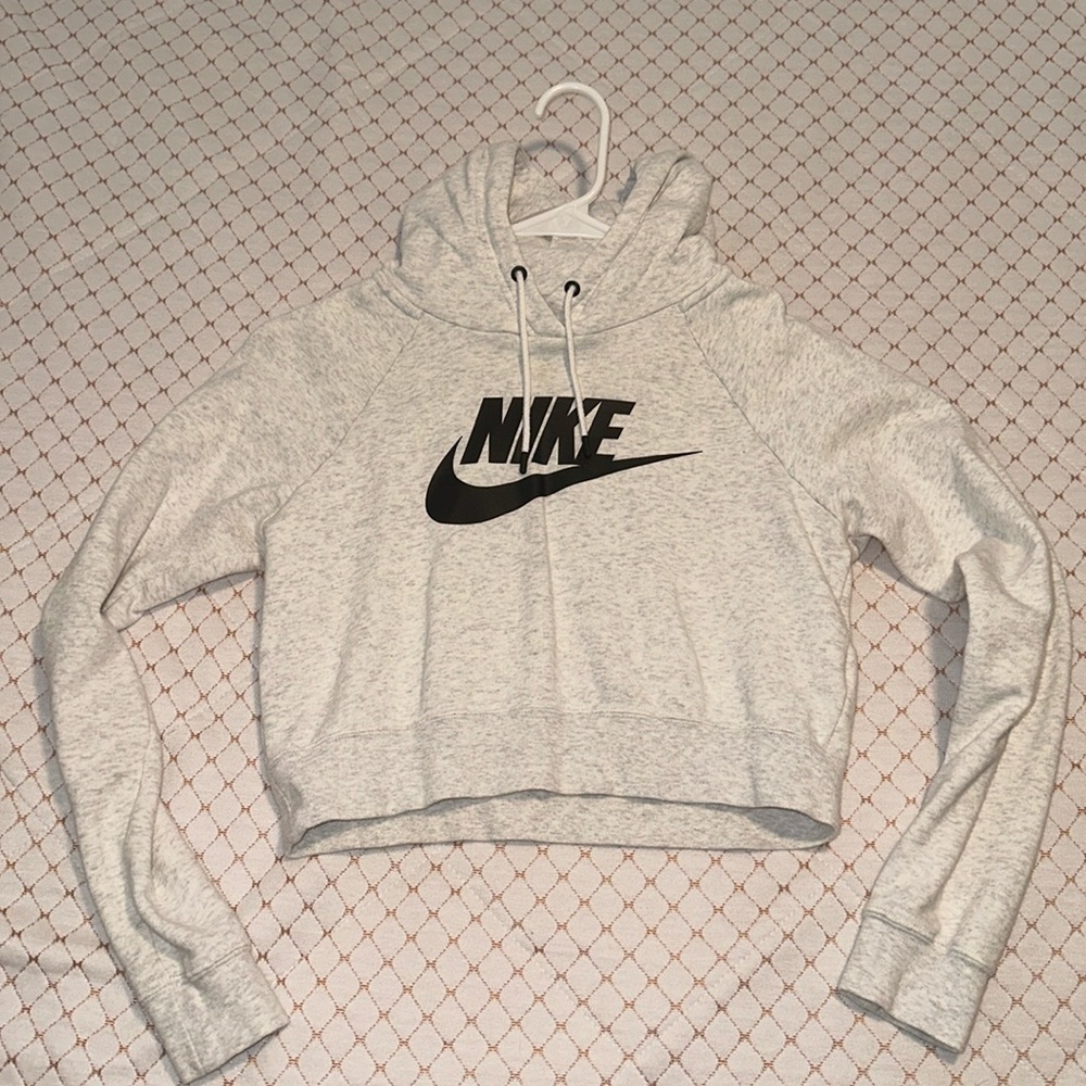 Women’s Light Grey Nike Hoodie XS
